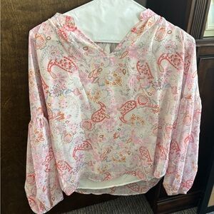 Floral Pink Women's Top